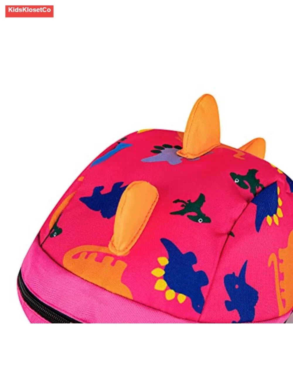 Toddler Dinosaur Backpack with Safety Leash, Lightweight Nylon Canvas Daypack